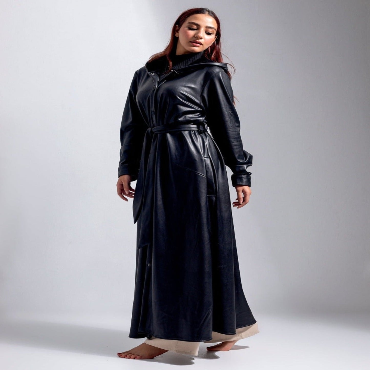 Leather Dress & Coat – jovlyeg