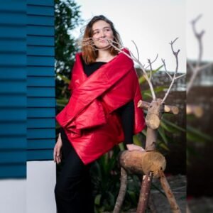 Scarf Jacket Quilted Cape
