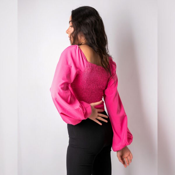 Shirred Back Blouse - Image 17