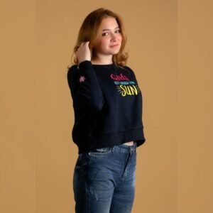 Regular Sweatshirt Embroidered