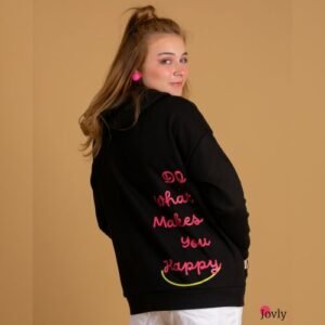 Oversized Back Printed Hoodie