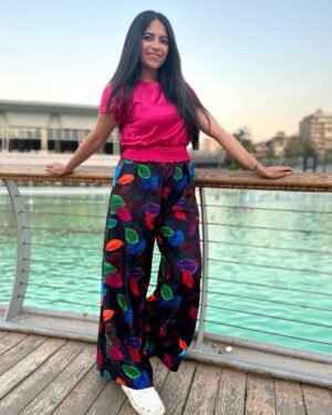 Satin butterfly sleeve Blouse